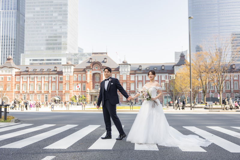 鮮やかな色打掛