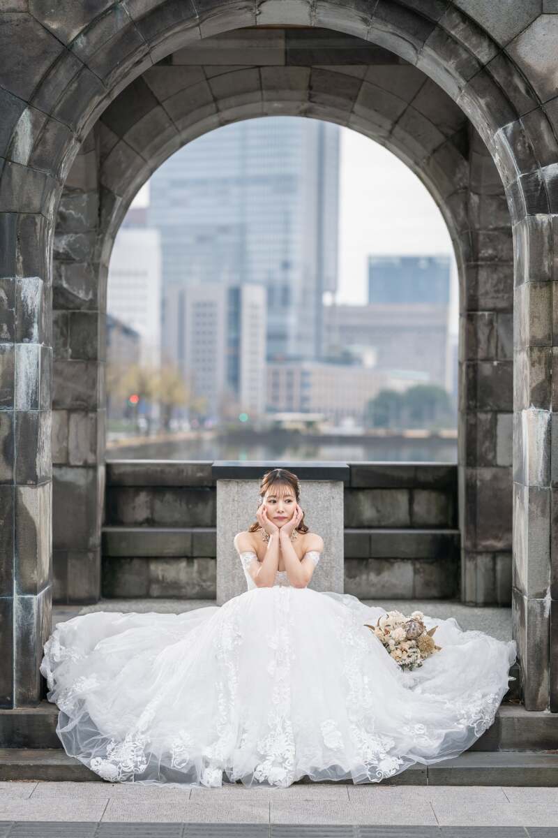 和田倉門で叶える★歴史と都会が交わるフォトウェディング