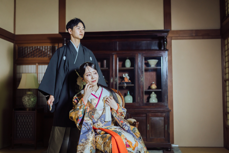 旧平田源七邸で叶える和装前撮り♡