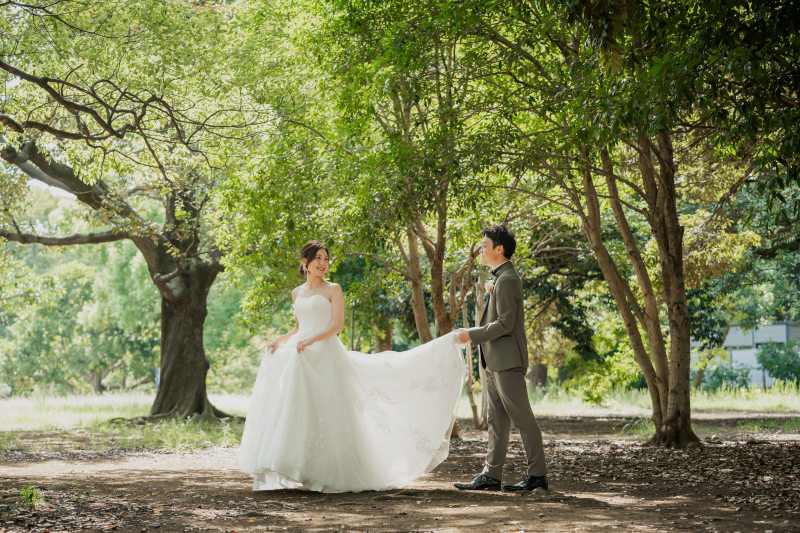 お子様と一緒にフォトウェディング