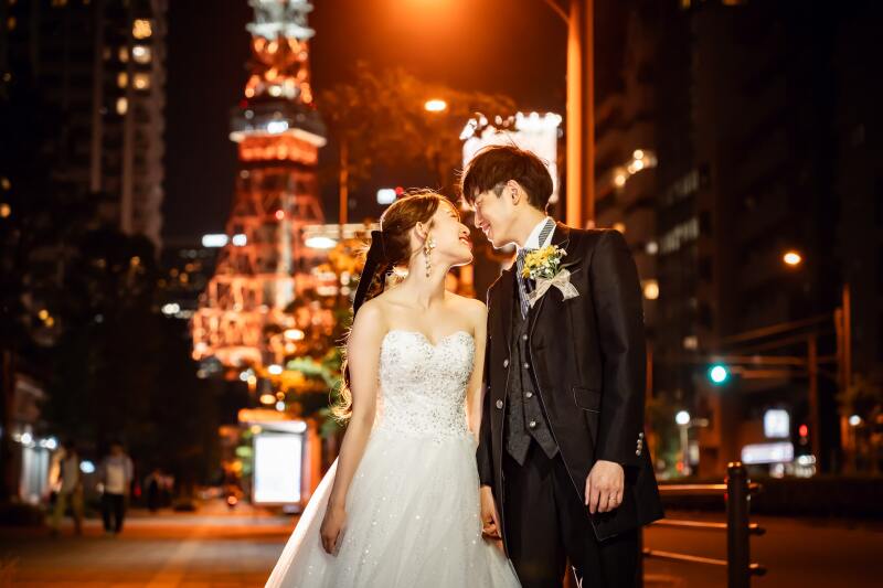 東京タワーと夜景で残す、とっておきのロマンティック撮影