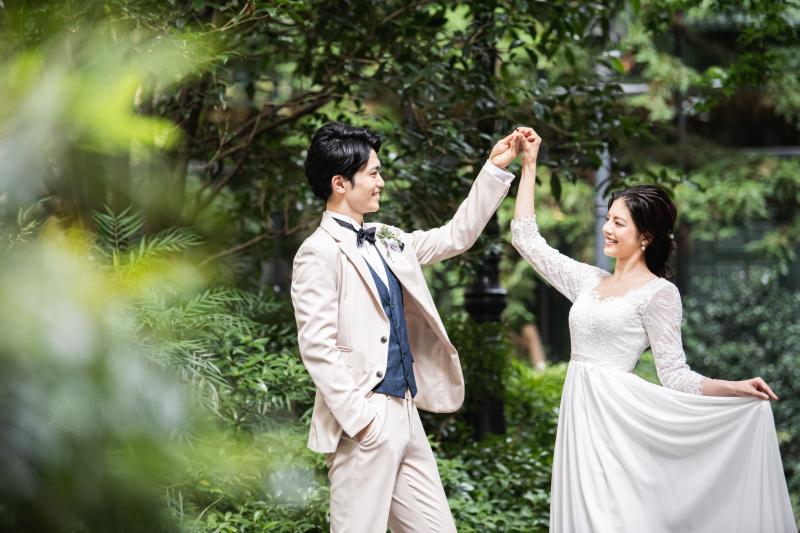 日常の街中を散歩ショットでナチュラルな写真を！