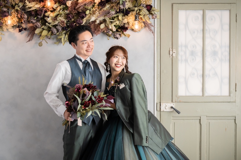 同系色で魅せるふたりの世界観･:*