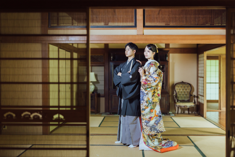 旧平田源七邸で叶える和装前撮り♡