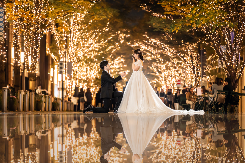 パフスリーブ×チュールドレスで叶える大人フェミニンな1着♥