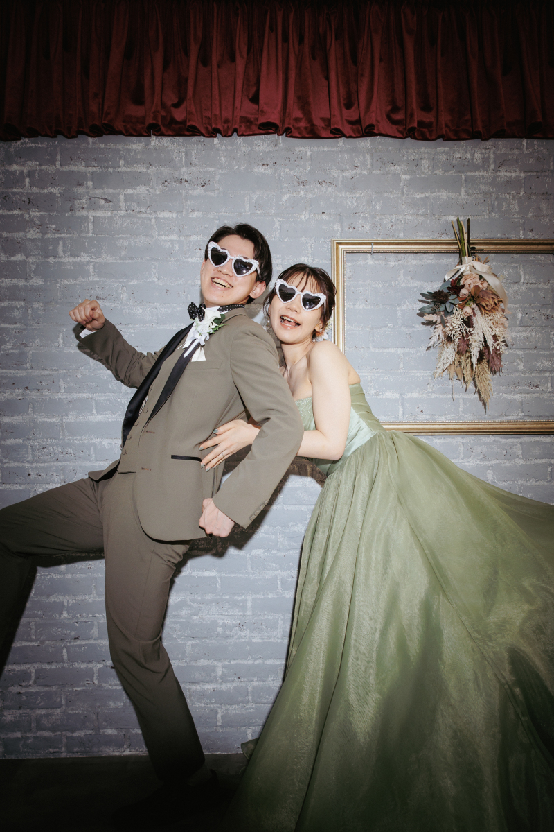 お洒落花嫁さんの新定番!サングラス×フォトウェディング★