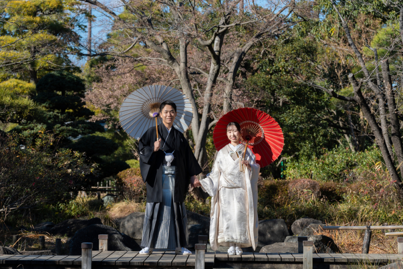 冬の和装ロケーション♪
