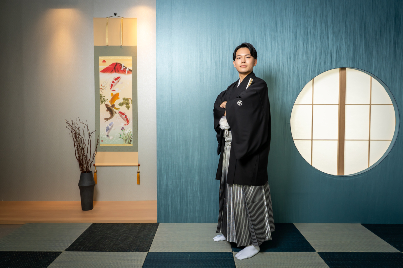 「どれが好き?“紋付袴の色えらび”でふたりらしさを叶える」