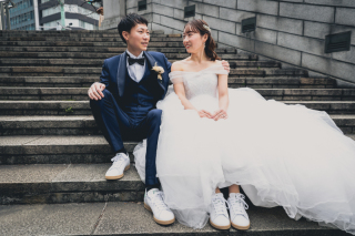 洋装でも和装でも！日本橋での撮影♡