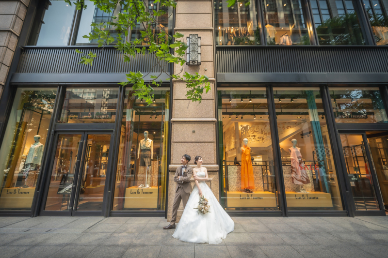 1日で叶う日本橋大人ウェディング×丸の内カジュアルウェディングフォト