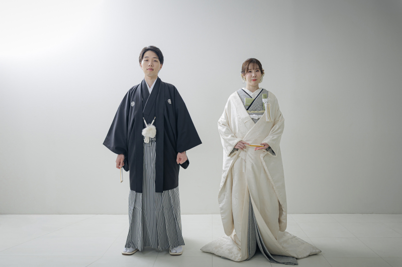 空と一緒に残すウェディングフォト