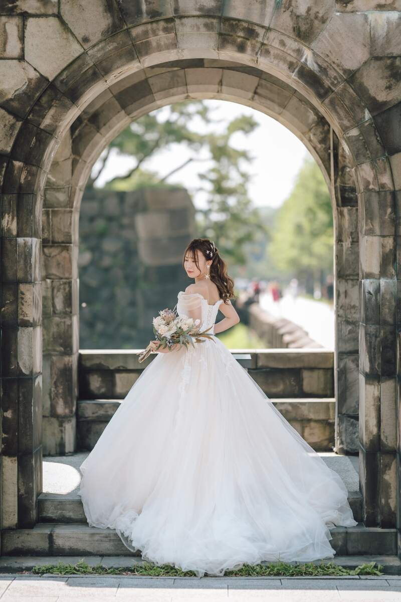 和田倉門で叶える★歴史と都会が交わるフォトウェディング