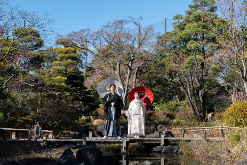 冬の和装ロケーション♪