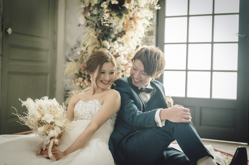 雨の日撮影の魅力、ふたりだけの特別なフォトウェディング♪