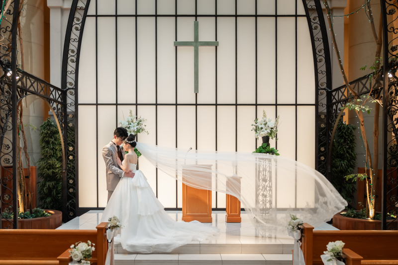 まるで本当の結婚式のように　チャペル ルミネールで叶えるフォトウェディング