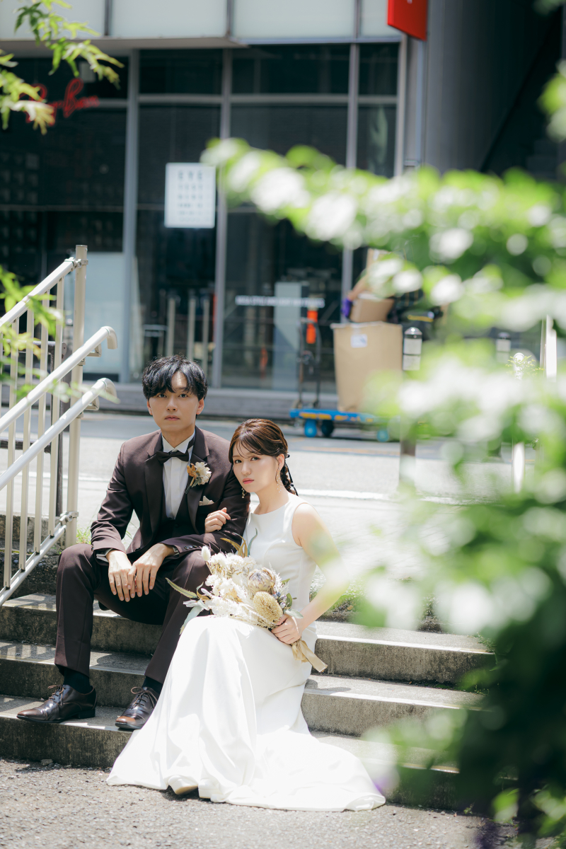 【昨日の続きです】表参道で叶える、おしゃれ花嫁の街ロケプラン
