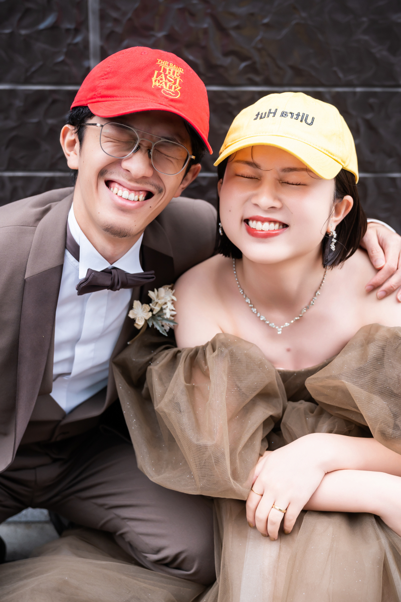 秋冬の街にとけこむおしゃれ感♪表参道で叶えるフォトウェディング