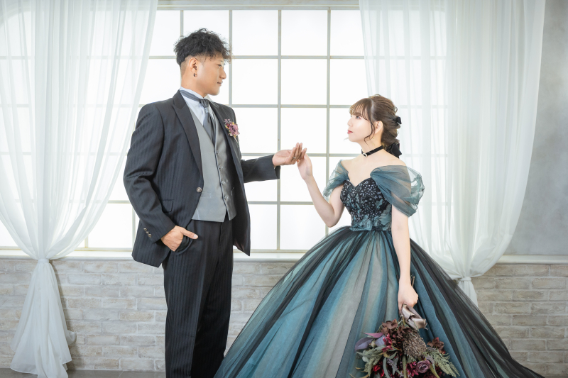 昼はスタジオ、夜はロケーション。1日で叶えるふたりのフォトストーリー♥