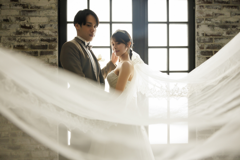 結婚式準備をスムーズに!スタジオ撮影で予定通りサクサク撮影♪
