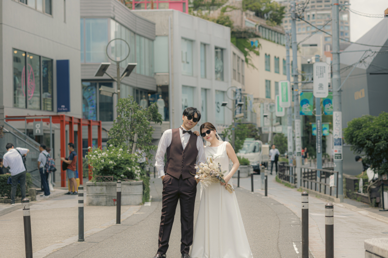 【昨日の続きです】表参道で叶える、おしゃれ花嫁の街ロケプラン