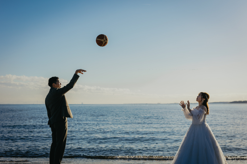 持ち込みアイテムでお2人らしいフォトウェディングに
