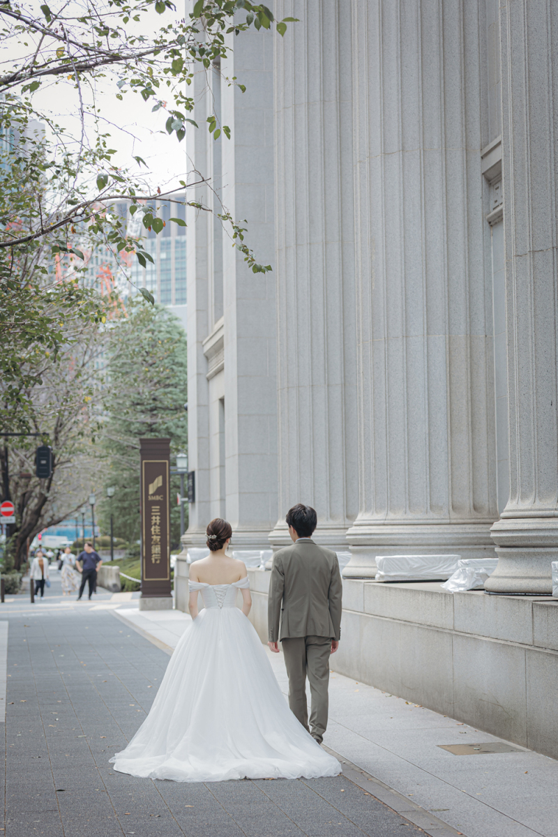 1日で叶う日本橋大人ウェディング×丸の内カジュアルウェディングフォト