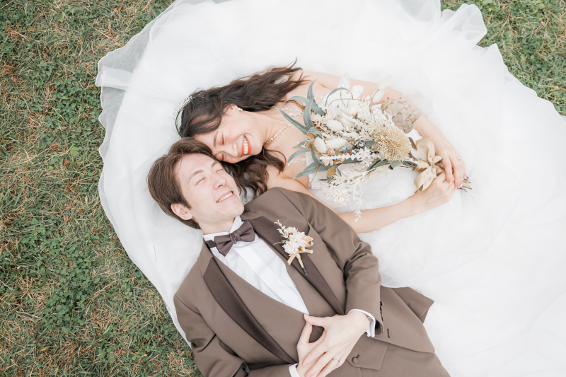 代々木公園で叶える、ふわりと光をまとう花嫁スタイル♥