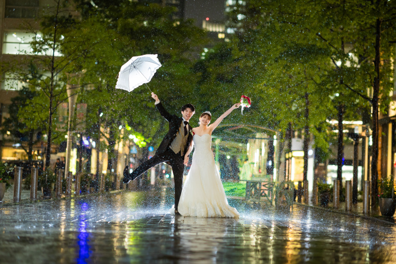 幸運の雨撮影☂;°˖✧◝