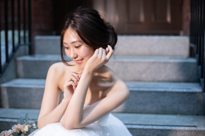 花嫁さんが主役のワンショット!