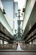 重要文化財の日本橋での撮影