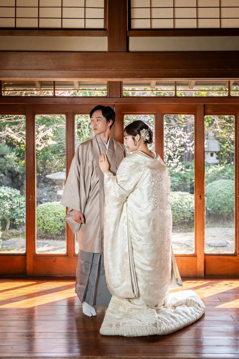 どっちも素敵♩綿帽子あり・なしで楽しむ和装スタイル