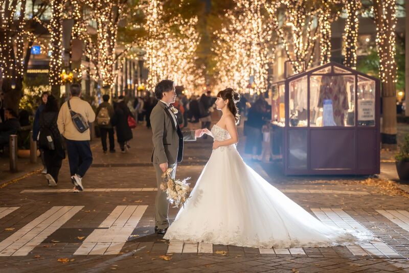 煌めくシルバードレス✶