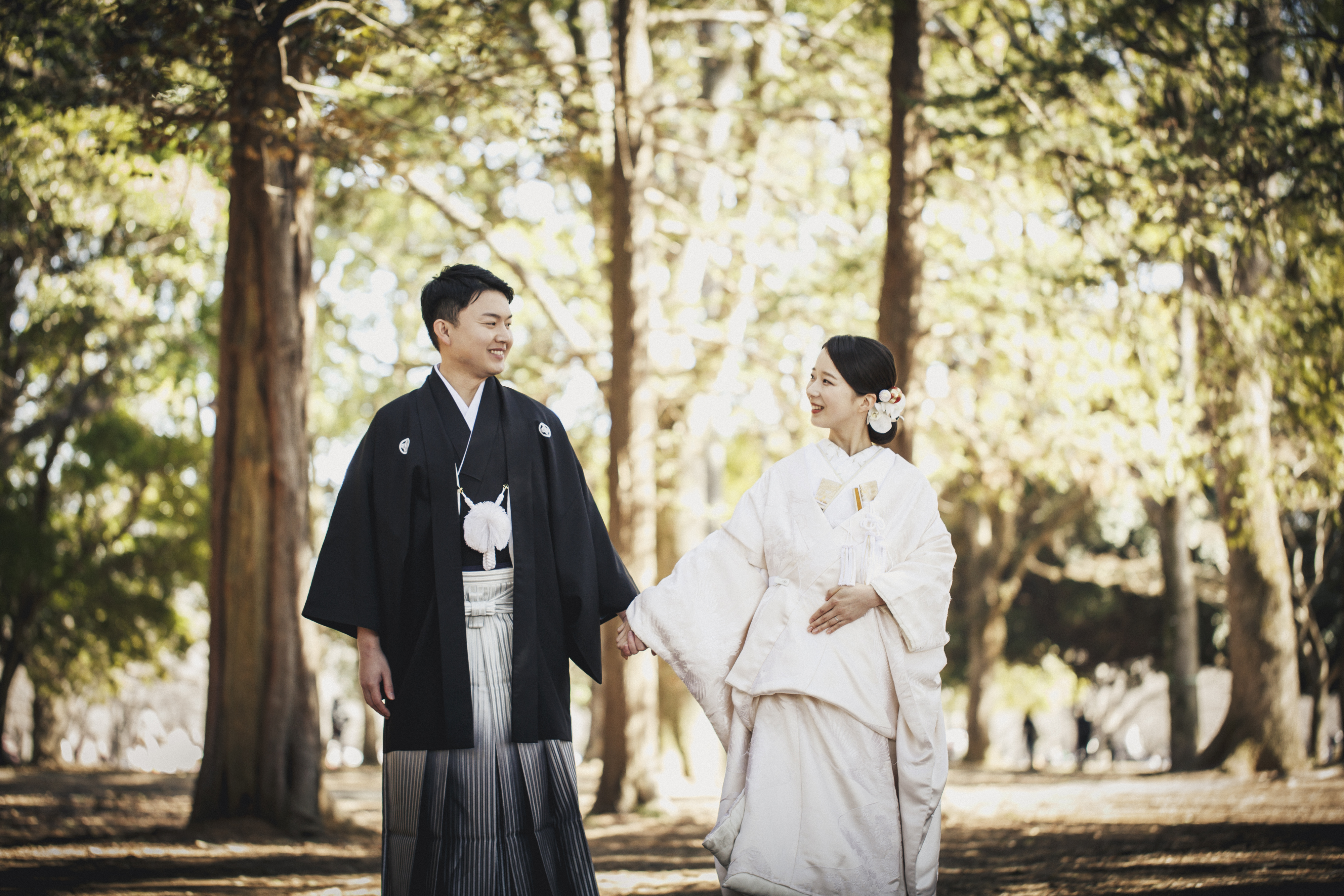 PHOTO WEDDING STYLEのスタッフブログ(【代々木公園】自然の中での和装 