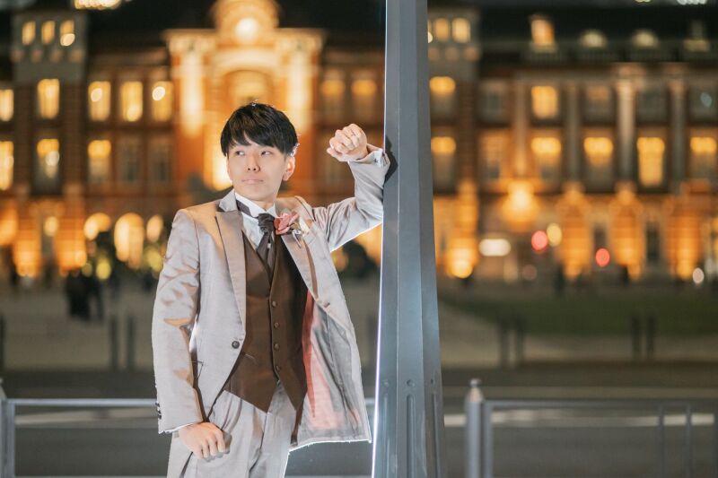 ブラウンタキシード☆