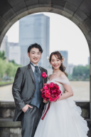 持ち込みブーケで華やかさプラス！