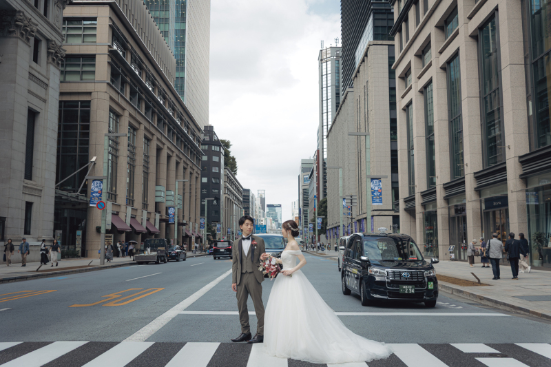 1日で叶う日本橋大人ウェディング×丸の内カジュアルウェディングフォト