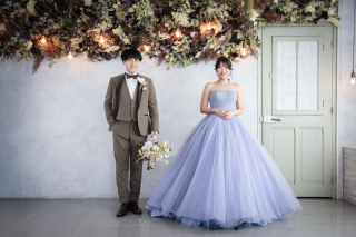 「永遠の幸せ」の意味を持つブルードレスのご紹介❁