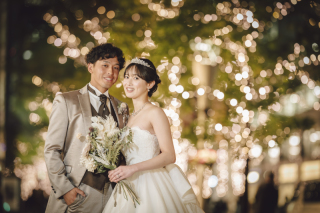 仲通りのイルミネーションまであと少し！ご予約はお早めに！！