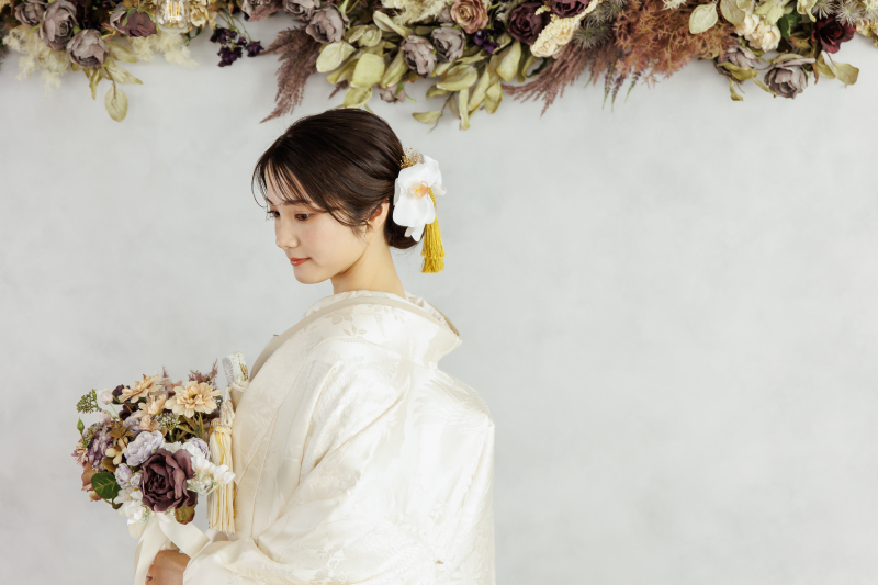 ウェディングドレスから和装まで♪花嫁ソロショット