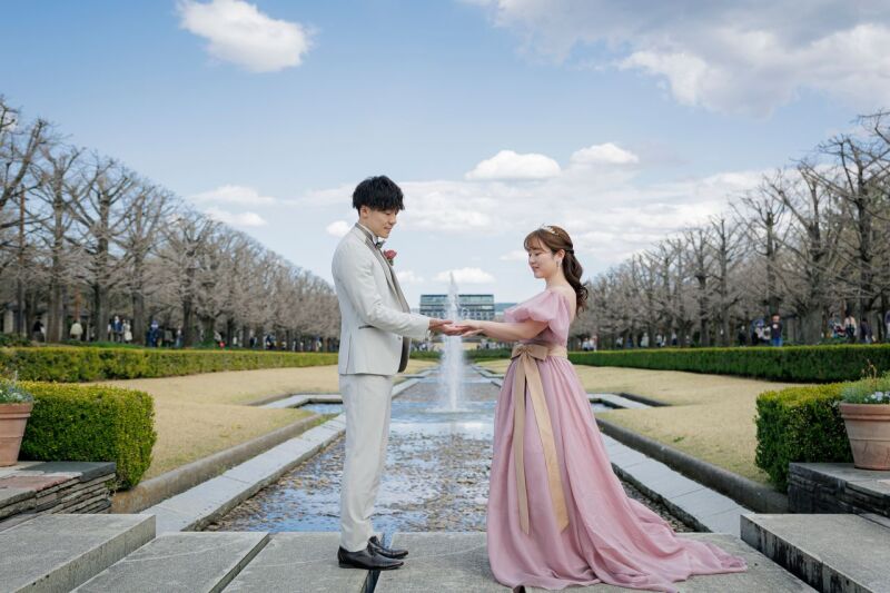 パフスリーブドレスのご紹介°˖✧カラードレス編✧˖°