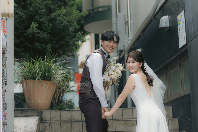 【昨日の続きです】表参道で叶える、おしゃれ花嫁の街ロケプラン