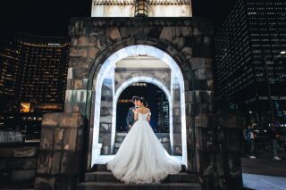 アレンジアイテムで後ろ姿ををより華やかに。。♡