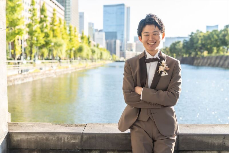 ブラウンタキシード☆