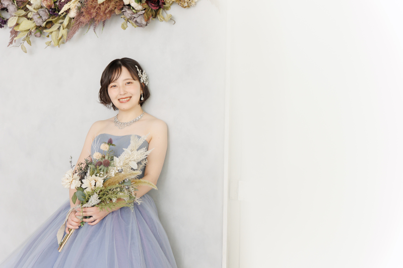 質感で選ぶカラードレス✴︎サテン派？チュール派？