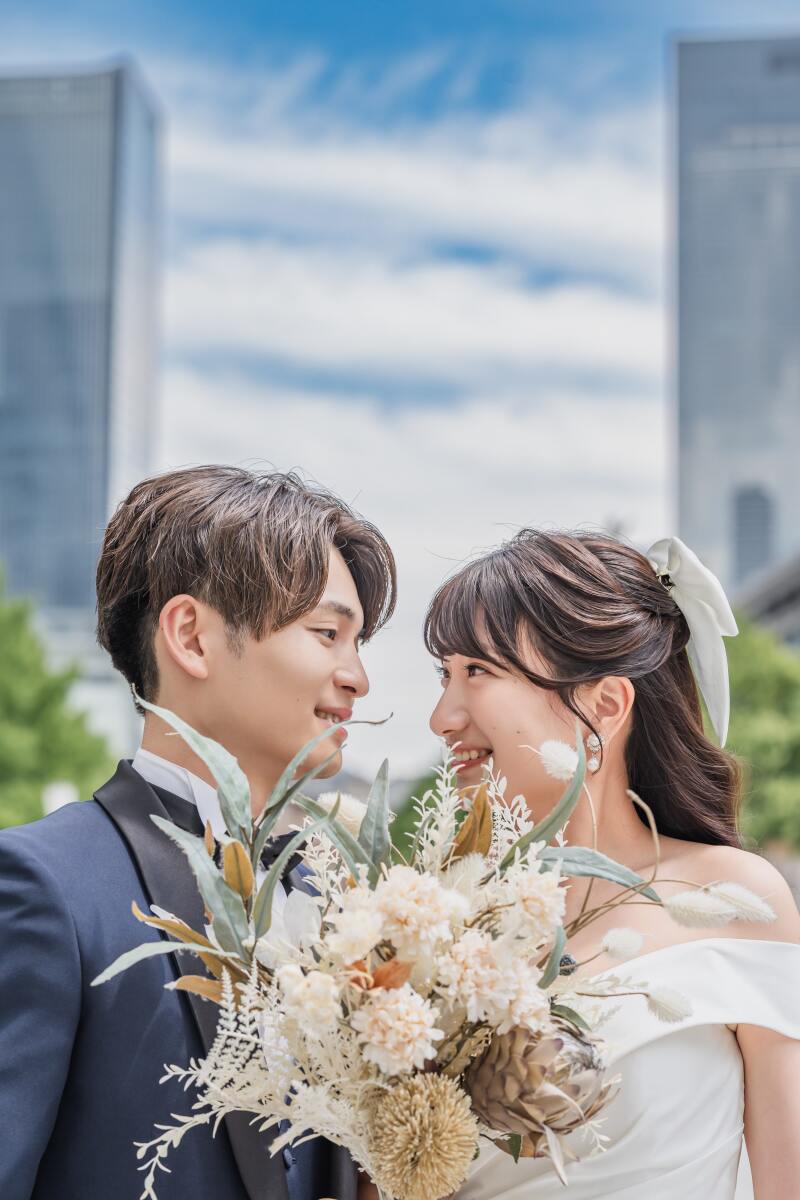 丸の内中通りで叶える★洗練された都会のフォトウェディング