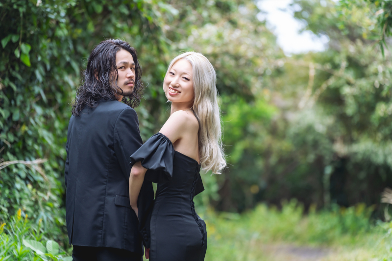 ロケでもスタジオでも映える☆ブラックドレス