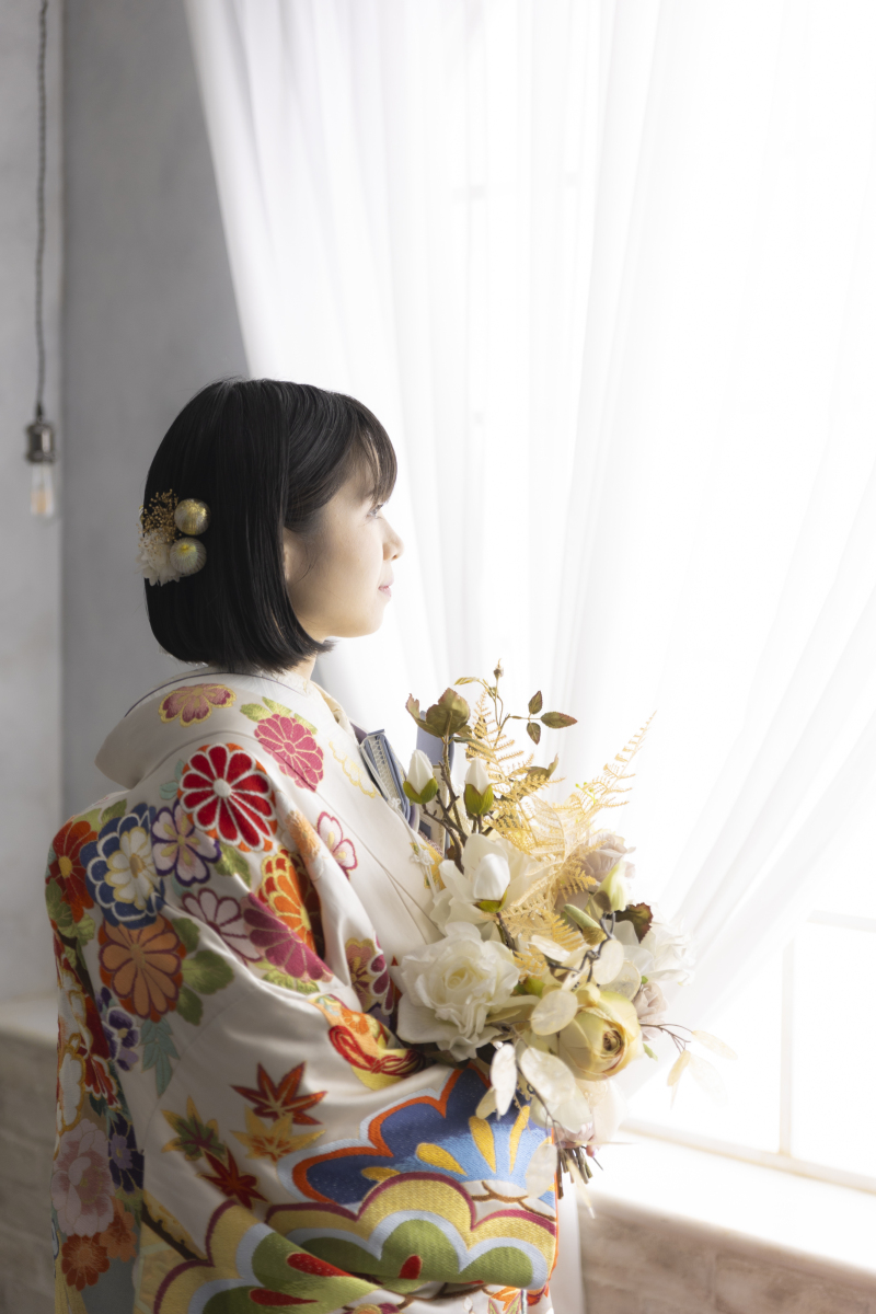 和装衣装付ショートプラン★自分たちのペースで撮れる和装セルフフォト