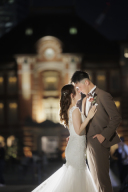 曲線美の美しいマーメイドドレス…♪