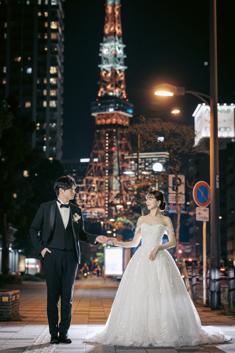 ✦ 都会の夜に映える ✦ 東京タワーフォトウェディング