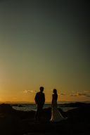 夕日に包まれる、特別な一瞬を一枚に。